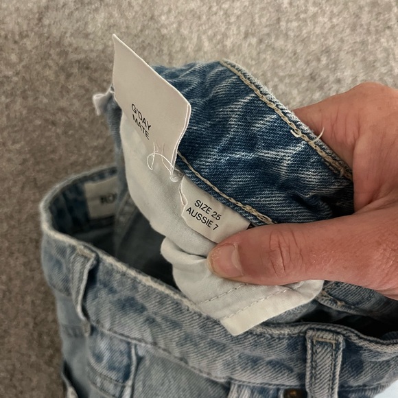 Rollas Original High Rise Straight Jeans - Picture 3 of 5